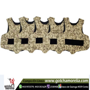 Paquete Chalecos Campo Camo Arena