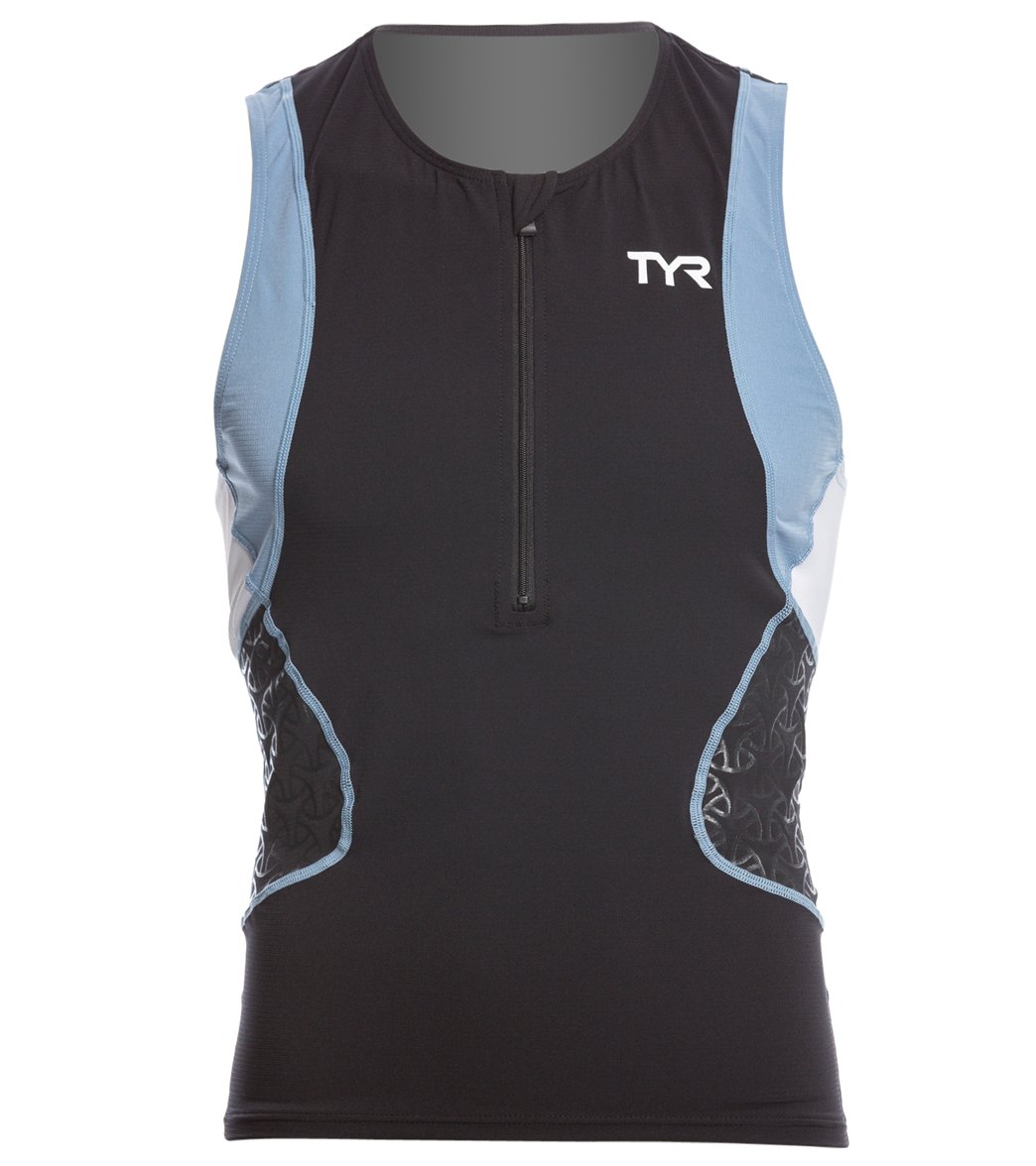 Playera Lycra Hombre Manga Corta Deportiva Tyr Male Tank Trisinglet