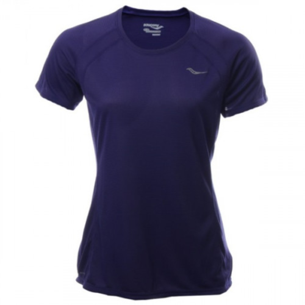 Playera Para Correr Mujer Saucony Hydralite Short Sleeve Ropa Deportiva - Imagen 4