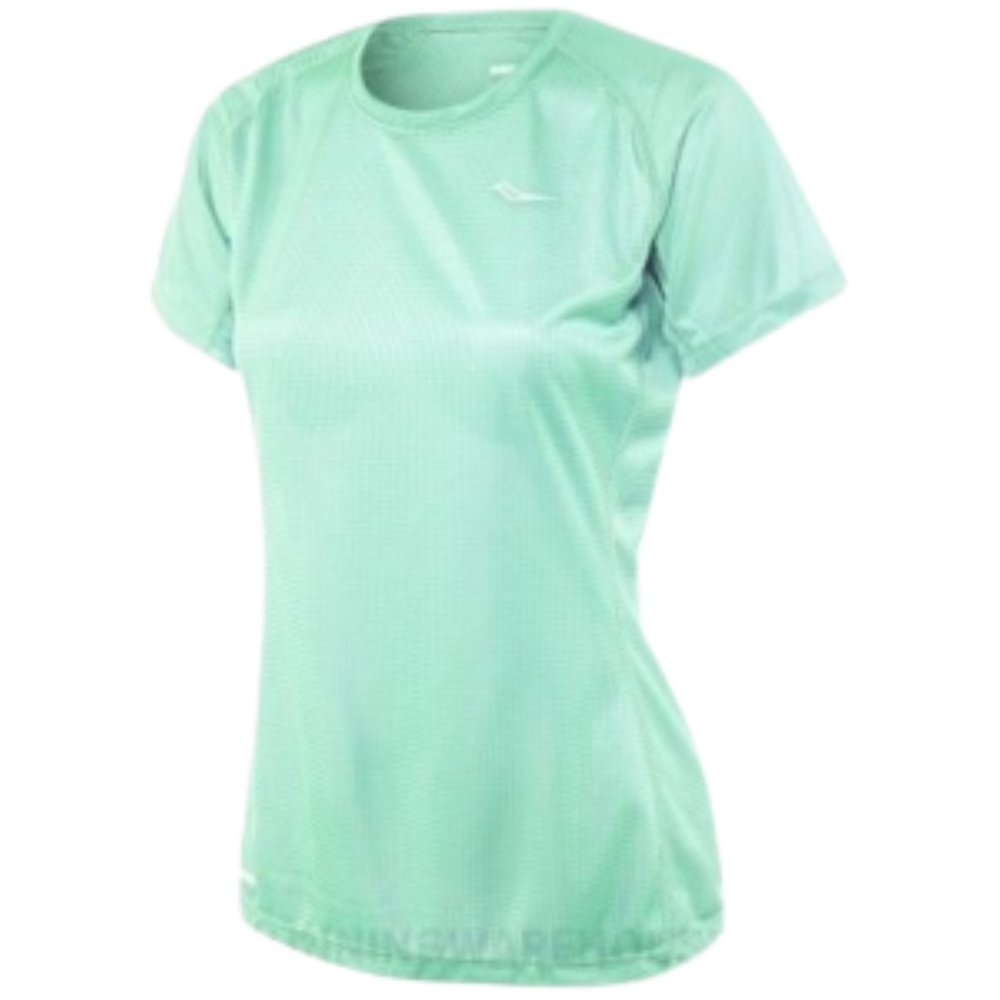 Playera Para Correr Mujer Saucony Hydralite Short Sleeve Ropa Deportiva - Imagen 3