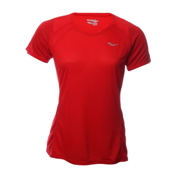 Playera Para Correr Mujer Saucony Hydralite Short Sleeve Ropa Deportiva - Imagen 2