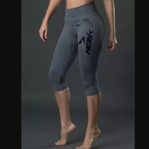 Mallas 3/4 De Mujer Para Correr Maya Nemik Mr11b Malla Deportiva
