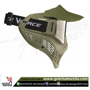 Careta V Force Armor Olivo