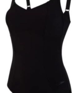 Traje De Baño Speedo Natación Sculpture Negro Mujer